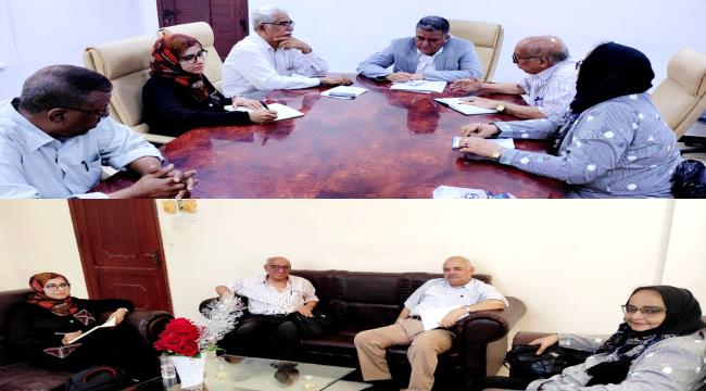 فريق مركز اليمن لمناصرة العدالة التصالحية وآلياتها يلتقي رئيس محكمة الاستئناف بعدن ومدير عام مكتب الصحة العامة والسكان  ...